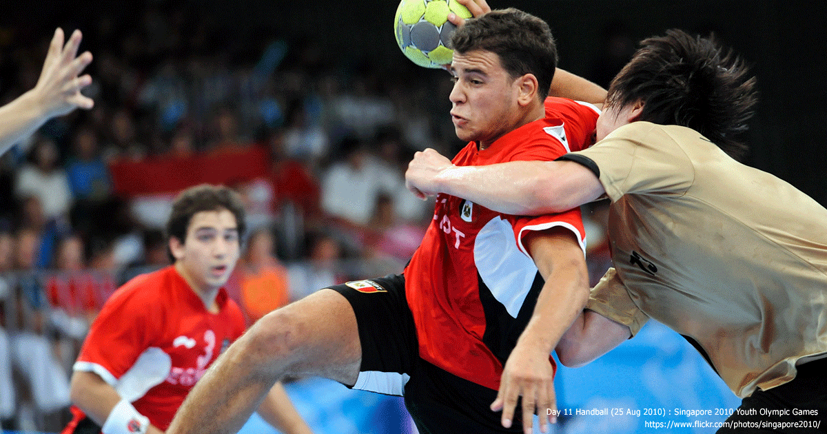 Day 11 Handball (25 Aug 2010) : Singapore 2010 Youth Olympic Games 
https://www.flickr.com/photos/singapore2010/